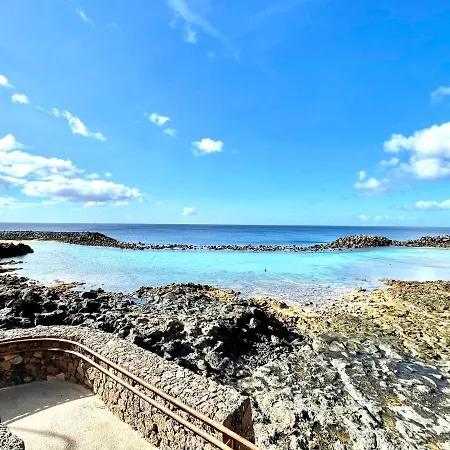 Nice Apartment, Wifi, Pool View Near Los Charcos Beach * Costa Teguise